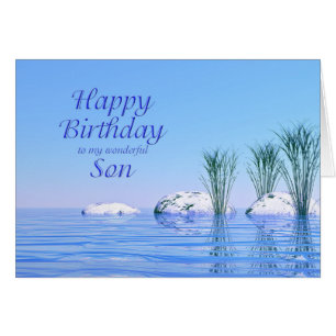 Para tu hijo, un Spa como, cumpleaños azul