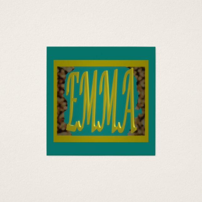 PARA UN CHICA LLAMADO EMMA MARINE BLUE PEBBLES (Anverso)