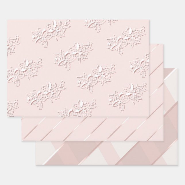 Para Unto Uu una hoja plana de papel para envolver (Set)