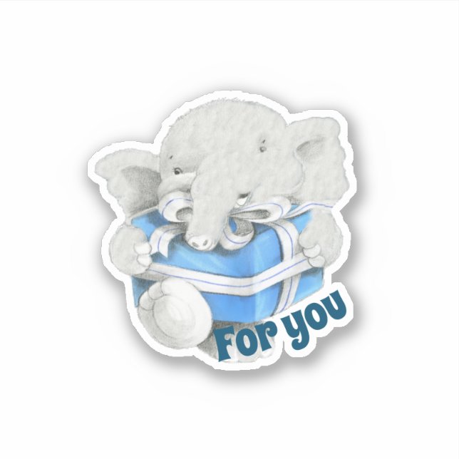 Para usted Cortar Pegatinas de Vinyl (Anverso)