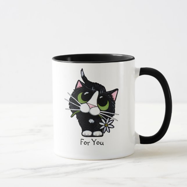 Para usted - taza del gato (Derecha)