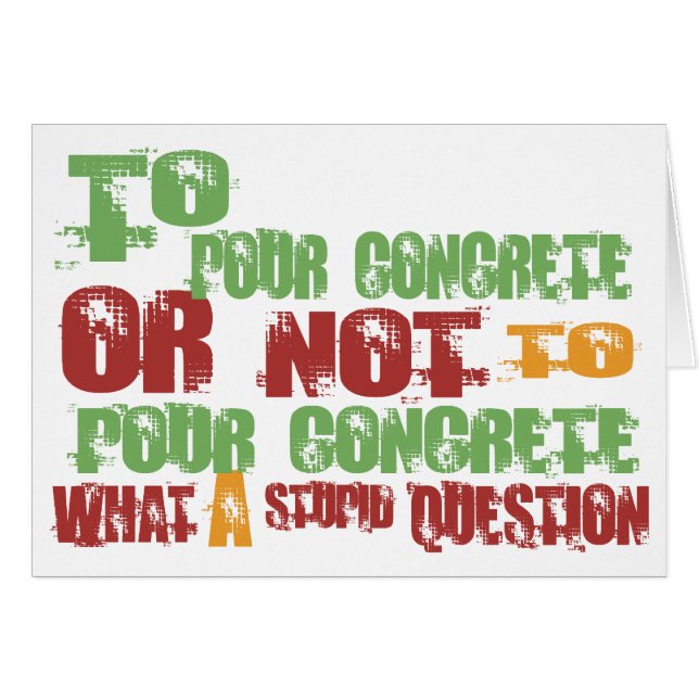 Para verter el hormigón (Anverso (Horizontal))