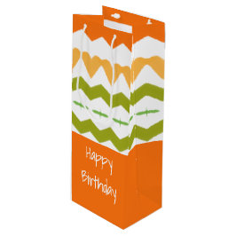 Para Vino Bolsa de papel de estilo de botella alta