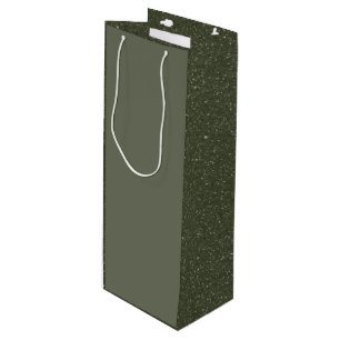 Para Vino Bolsa de personalizado Moss Wine - Delante de mate