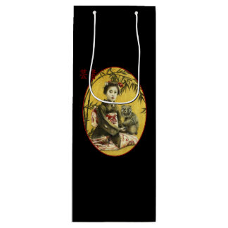 Para Vino Bolsa de vinos de Geisha japonesa vintage