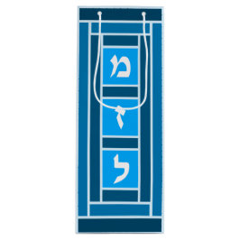 Para Vino Bolsa de vinos elegante Blues Mazel Tov