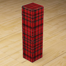 Caja de Vinos Red Tartan