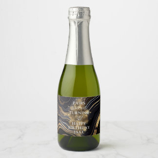 Para Vinos Espumosos Conjunto de etiquetas de alimentos y bebidas