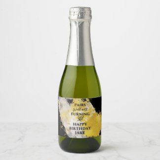 Para Vinos Espumosos Conjunto de etiquetas de alimentos y bebidas