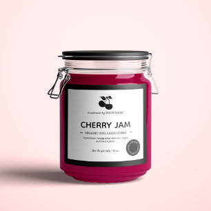 Para Vinos Espumosos Diseño de empaquetado de etiquetas Jam Jar