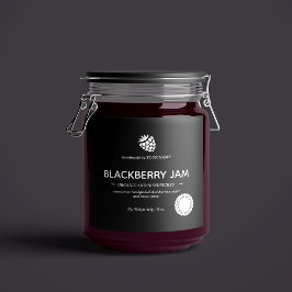 Para Vinos Espumosos Diseño de empaquetado de etiquetas Jam Jar