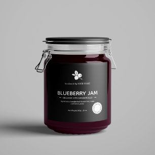 Para Vinos Espumosos Diseño de empaquetado de etiquetas Jam Jar
