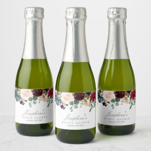 Para Vinos Espumosos Winter Elegance Mini Etiquetas de botellas de cham