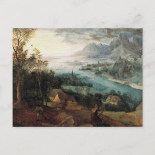 Parable de la ducha por Bruegel la tarjeta postal