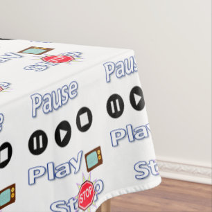 Parada de pausa de juego de manteles