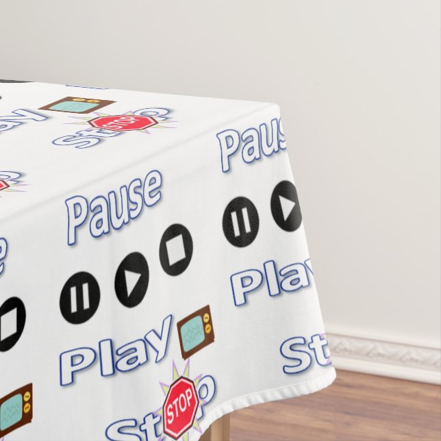 Parada de pausa de juego de manteles (In Situ)