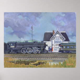 Parada de silbidos - Arte de tren Kulhanek America