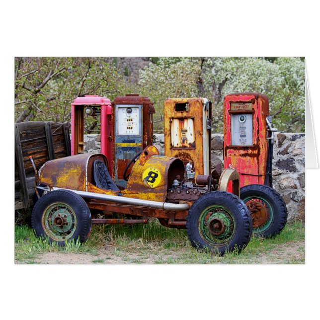 Parada final de la pista de Race Car (Anverso (Horizontal))