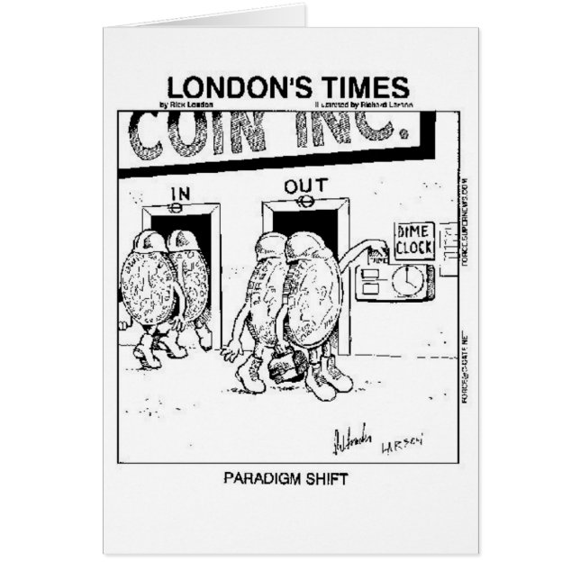 Paradigm Shift Funny Personalizados Regalos y Cole (Frente)