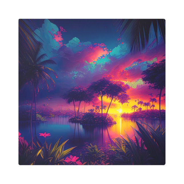 Paradise Cove, arte tropical (Anverso)