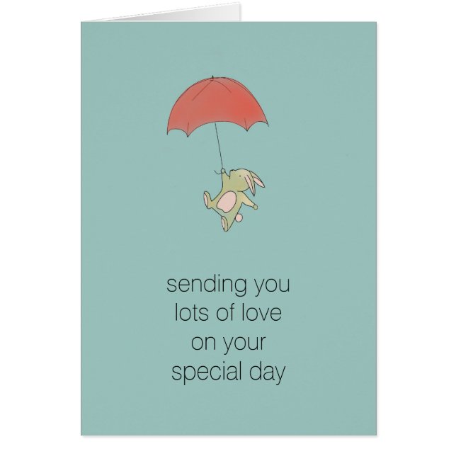 Paraguas del conejito (Frente)