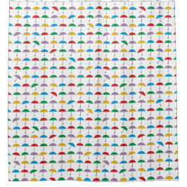 Paraguas en la cortina de lluvia