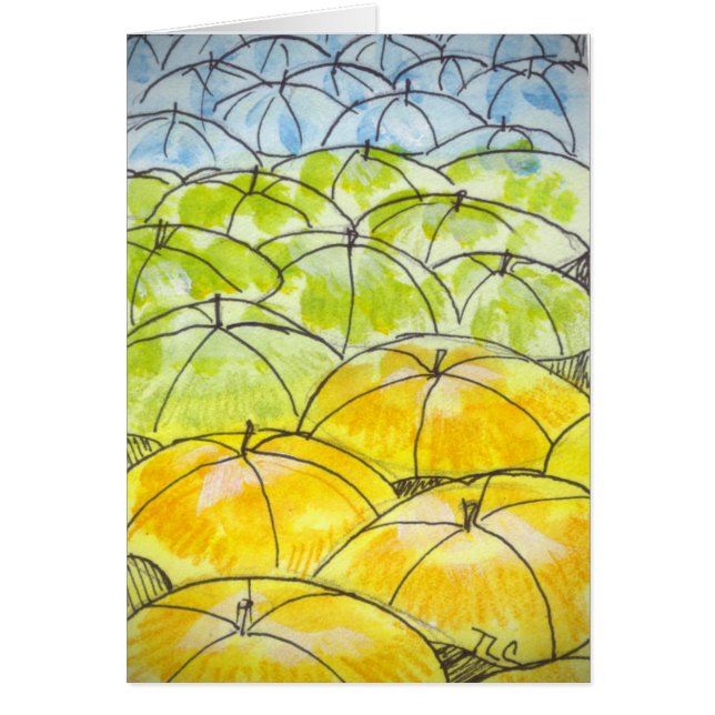 paraguas en primavera (Frente)