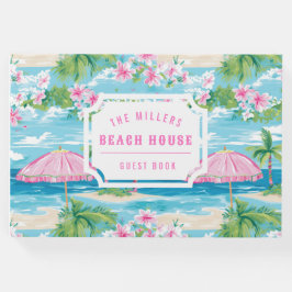 Paraguas rosado | Libro de invitados de Beach Hous