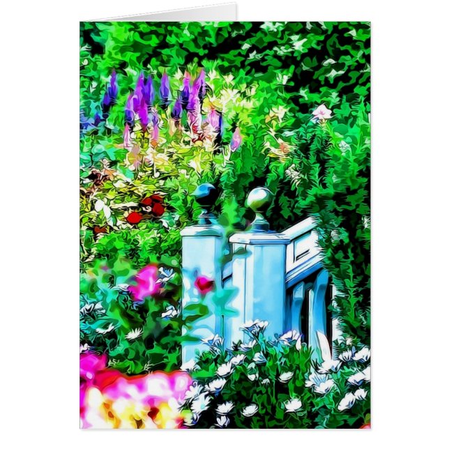 Paraíso de jardines de flores (Frente)