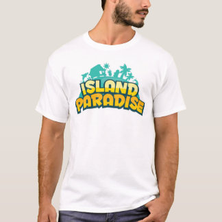 Paraíso de la isla - camiseta para hombre