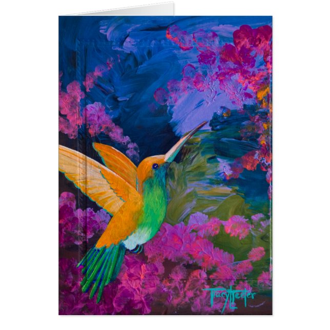 Paraíso de los Hummers del colibrí (Frente)