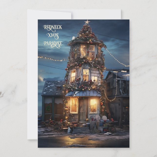 Paraíso de Navidad de Redneck (Anverso)