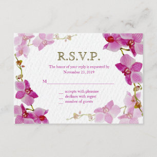 Paraíso de orquídeas, tarjetas de respuesta