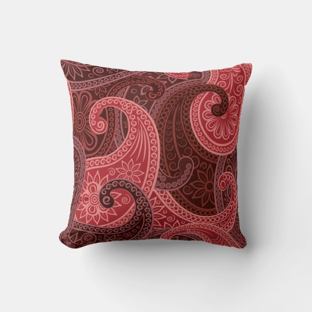 Paraíso de Paisley en la almohada de Apple (Anverso)