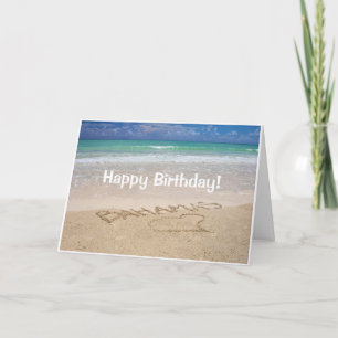 Paraíso es donde estás Tarjeta de cumpleaños