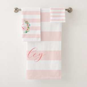 Paraíso Floral y Stripes Monograma