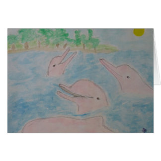 paraíso rosado del delfín de río