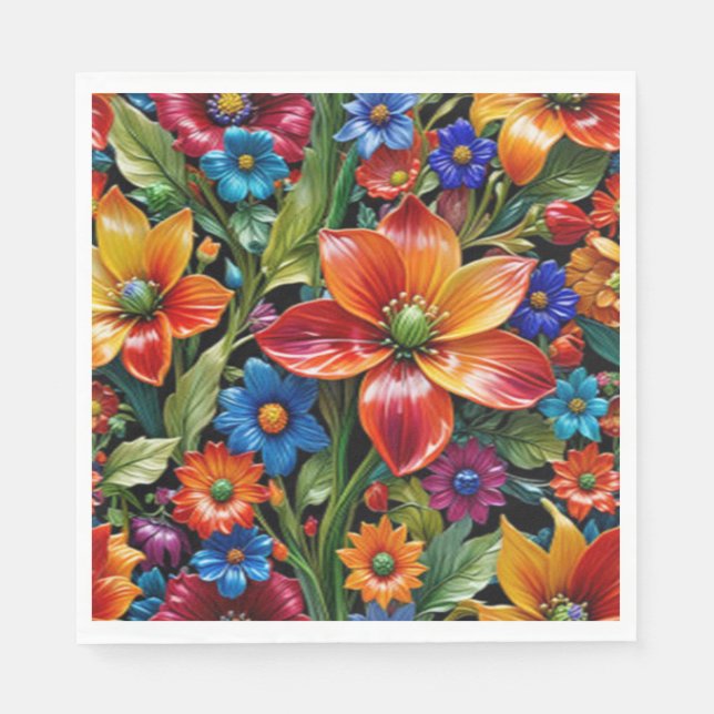 Paraiso - Servilleta de papel (Anverso)