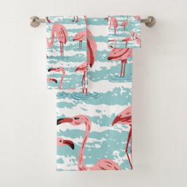 Paraíso tropical del flamenco