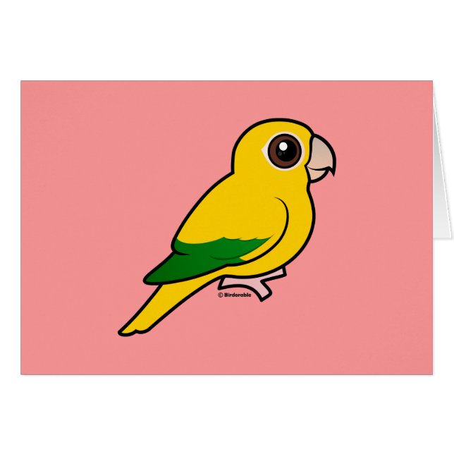 Parakeet de oro de Birdorable (Anverso (Horizontal))