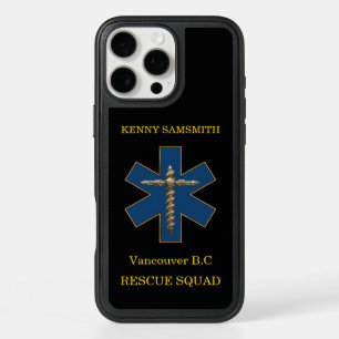Paramédicos EMT profesionales EMS A-EMCA personal
