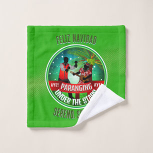 Parang Sereno Feliz Navidad en VERDE