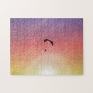 Parapente Parasailing Sunset Puzzle