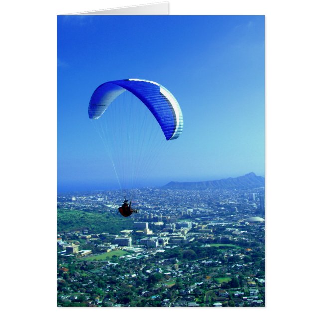 Parapente sobre Honolulu (Frente)