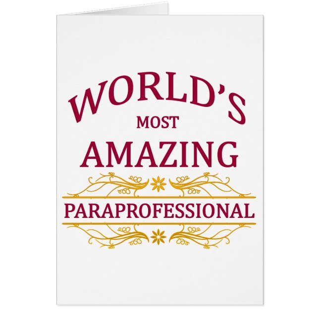 Paraprofessional (Frente)