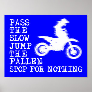 Parar Por Nada Moto Cross Cartel Señal