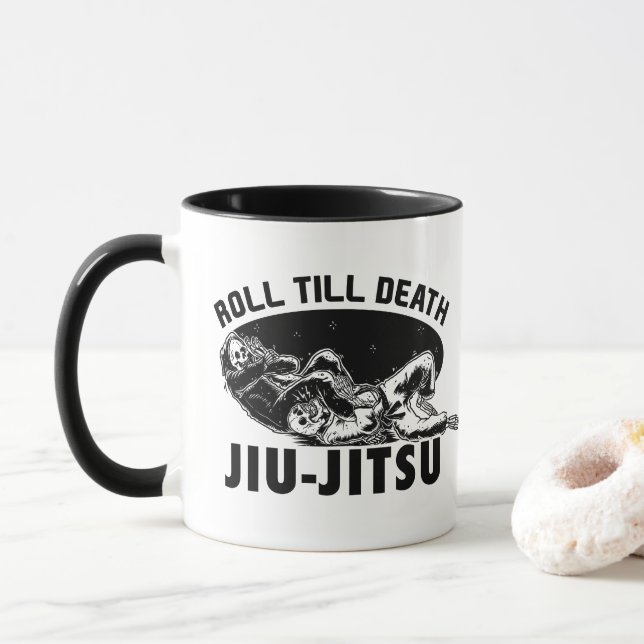 Parca épico Jiu-jitsu Armbar de la taza de café de (Con donut)