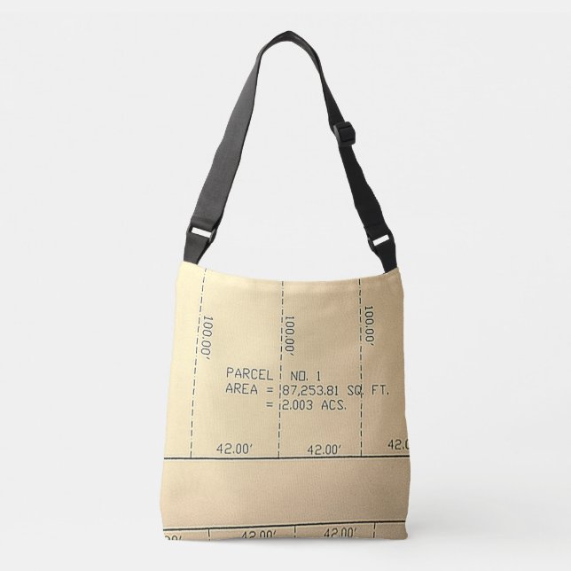 Parcel 1- Bolsa de Tote de Crossbody (Anverso)