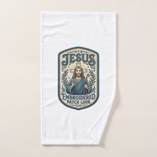 Parche Bordado de Jesús Mira Parche Bordado de Jes