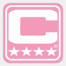 Parche Campeón - Pegatina Rosa de Conciencia BC